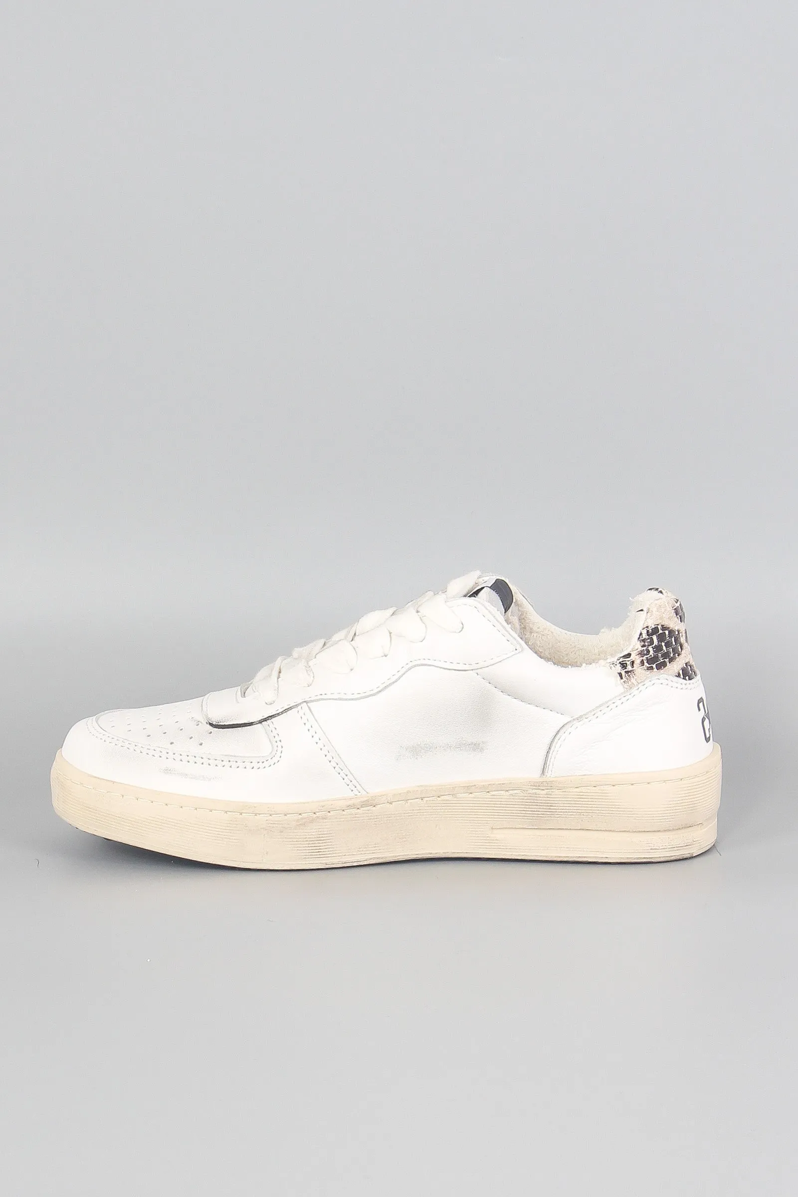 Sneaker Padel Star Rafia Bianco/leopard