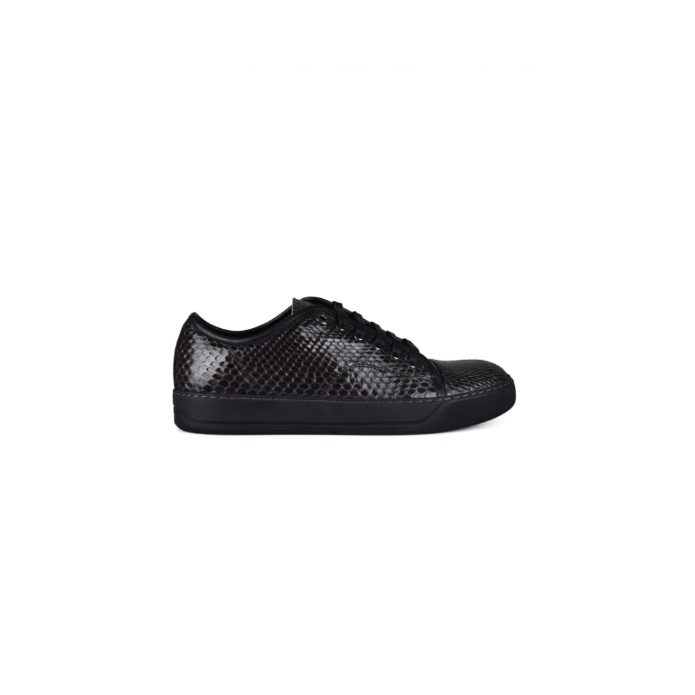 Sneakers Low Top in Python Nero