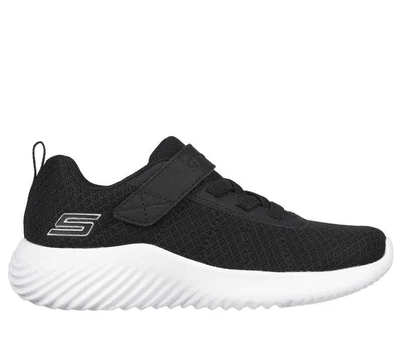 SNEAKERS SKECHERS BAMBINO BOUNDER - BARONIK BLACK 403744L/BLK