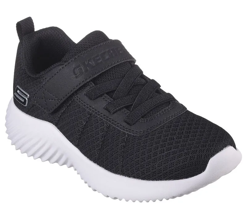 SNEAKERS SKECHERS BAMBINO BOUNDER - BARONIK BLACK 403744L/BLK