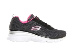 SNEAKERS SKECHERS DONNA FASHION FIT-BOLD BOU 12719 BKHP