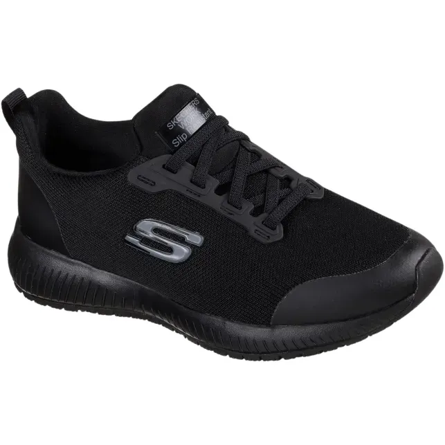 SNEAKERS SKECHERS DONNA SQUAD SR 77222EC BLK