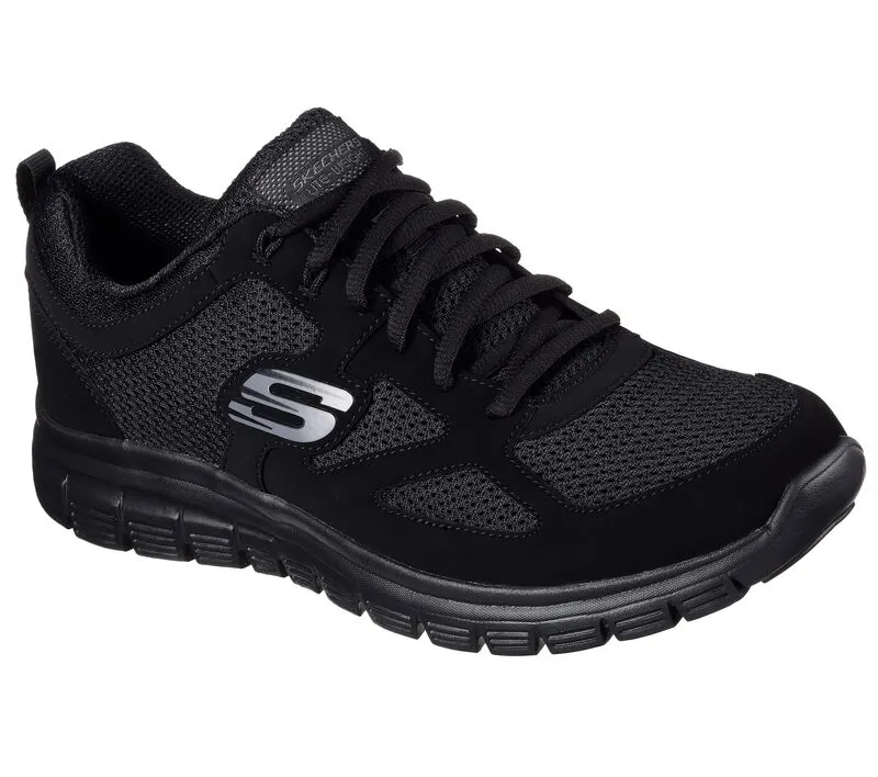 SNEAKERS SKECHERS UOMO BURNS- AGOURA 52635 BBK