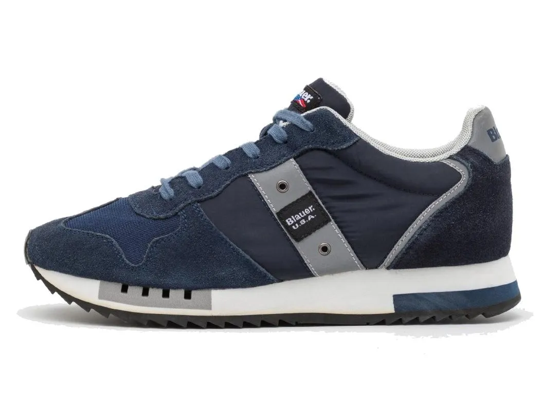 SNEAKERS UOMO BLAUER S3QUEENS01MES-QUEENS01-NAVY