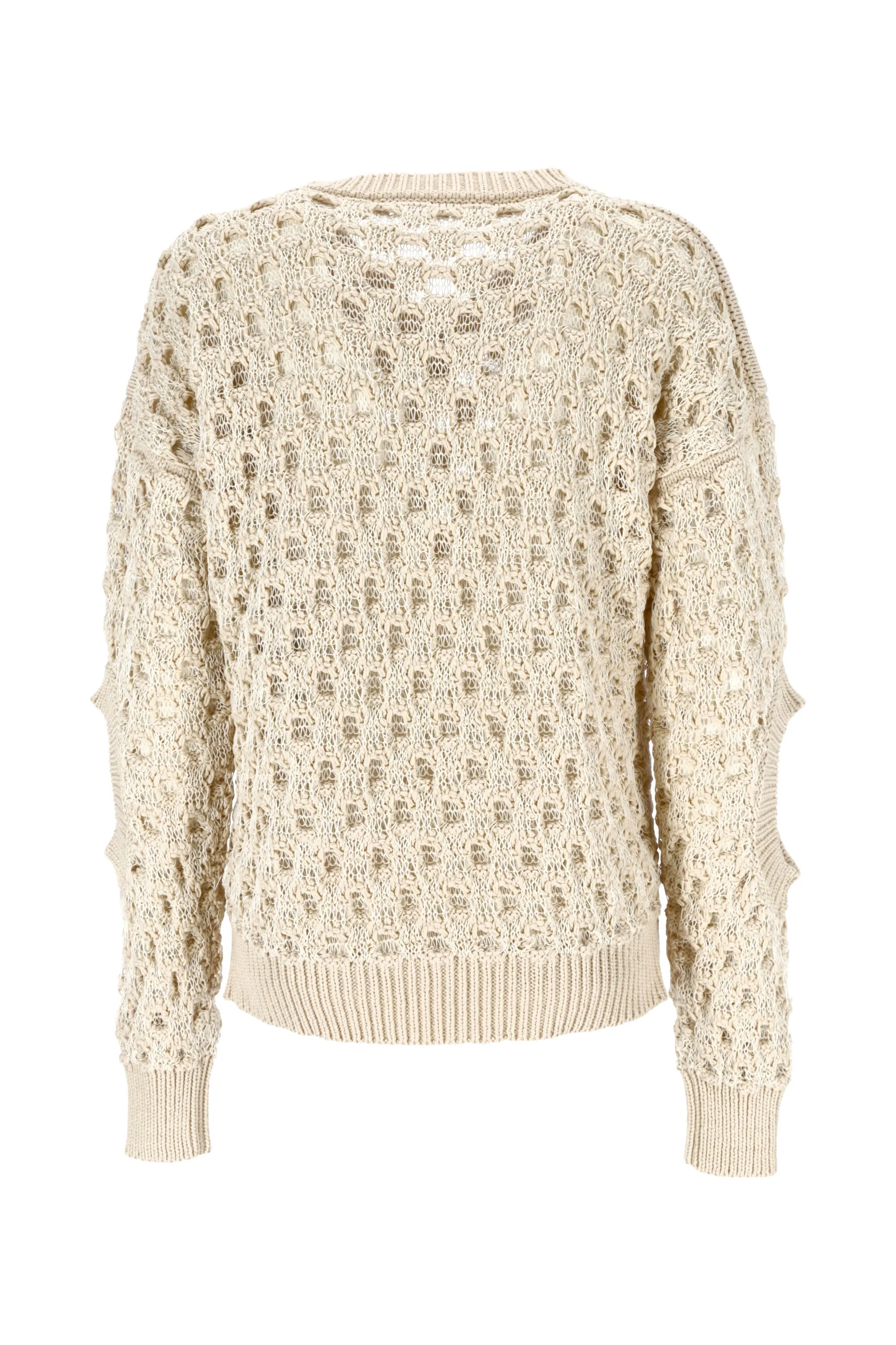 Stella McCartney Textured Mesh Knit Sweater