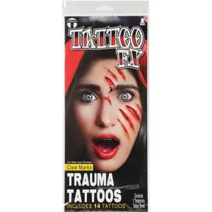 Tattoo FX - Tinsley Transfers Face Tattoo Adult Accessory,Tiger, Carinvale