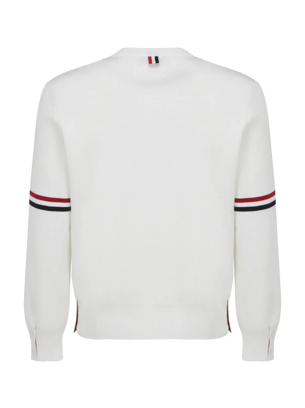 Thom Browne RWB Striped Knit Jumper