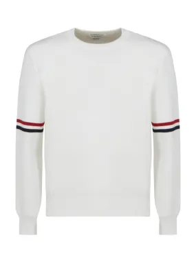 Thom Browne RWB Striped Knit Jumper