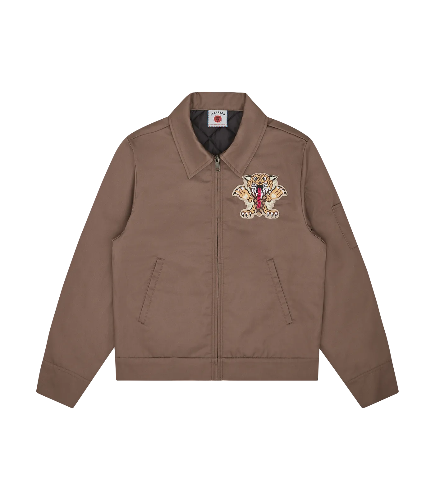 TIGER WORK JACKET - BROWN