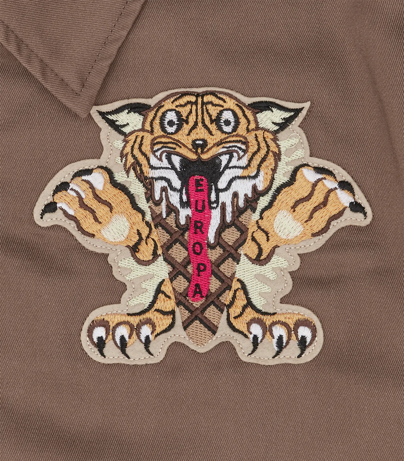 TIGER WORK JACKET - BROWN