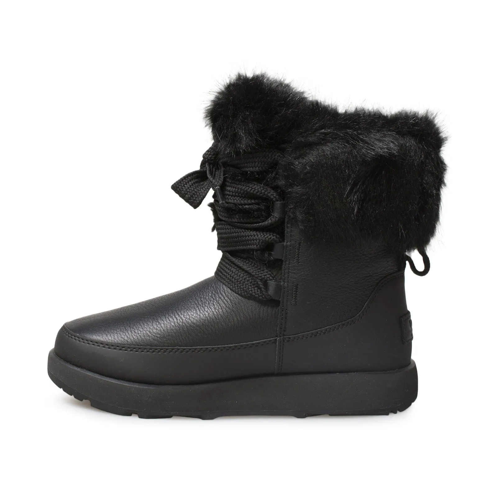 UGG Gracie Waterproof Black Boots - Women's