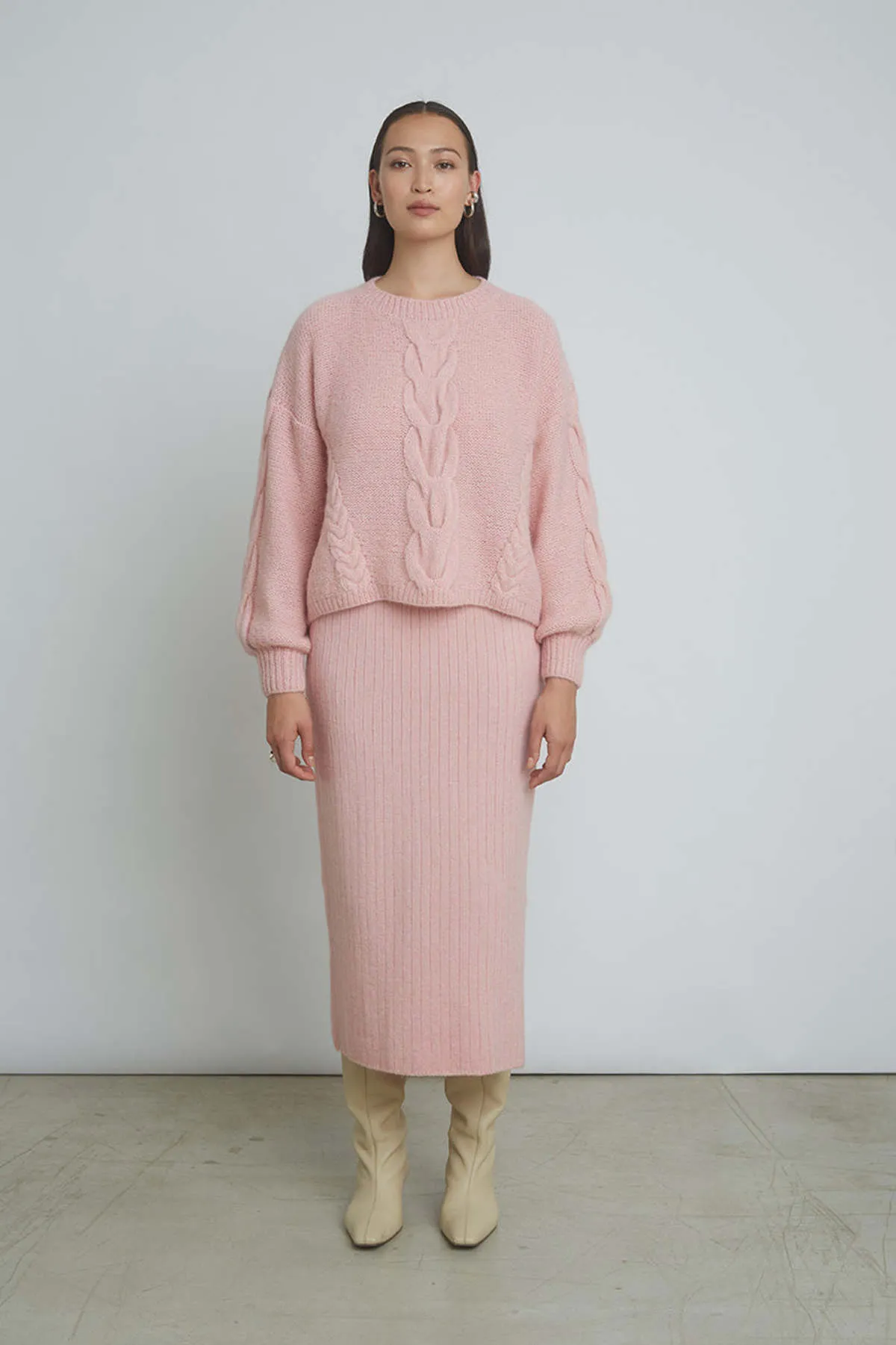 Vaida Sweater - Pastel Pink