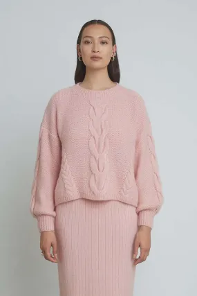 Vaida Sweater - Pastel Pink