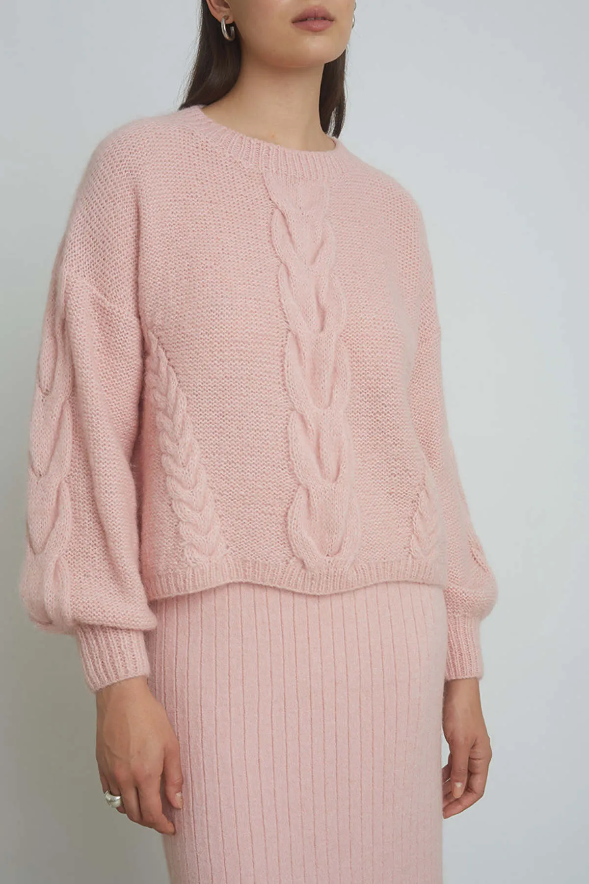 Vaida Sweater - Pastel Pink