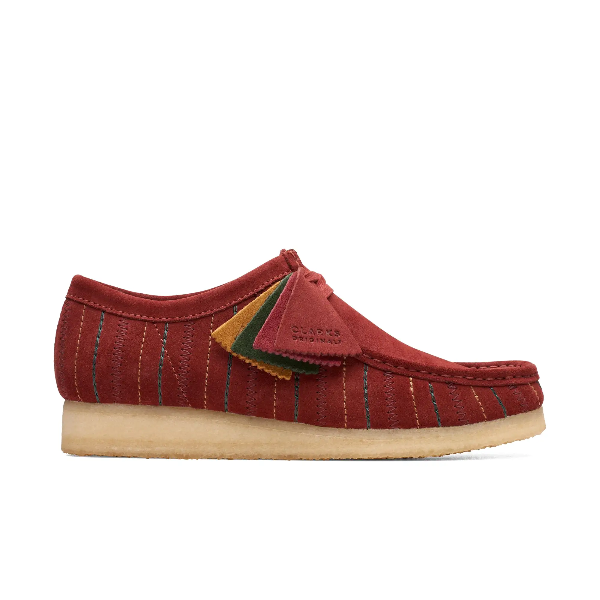 WALLABEE BURGUNDY COMBI