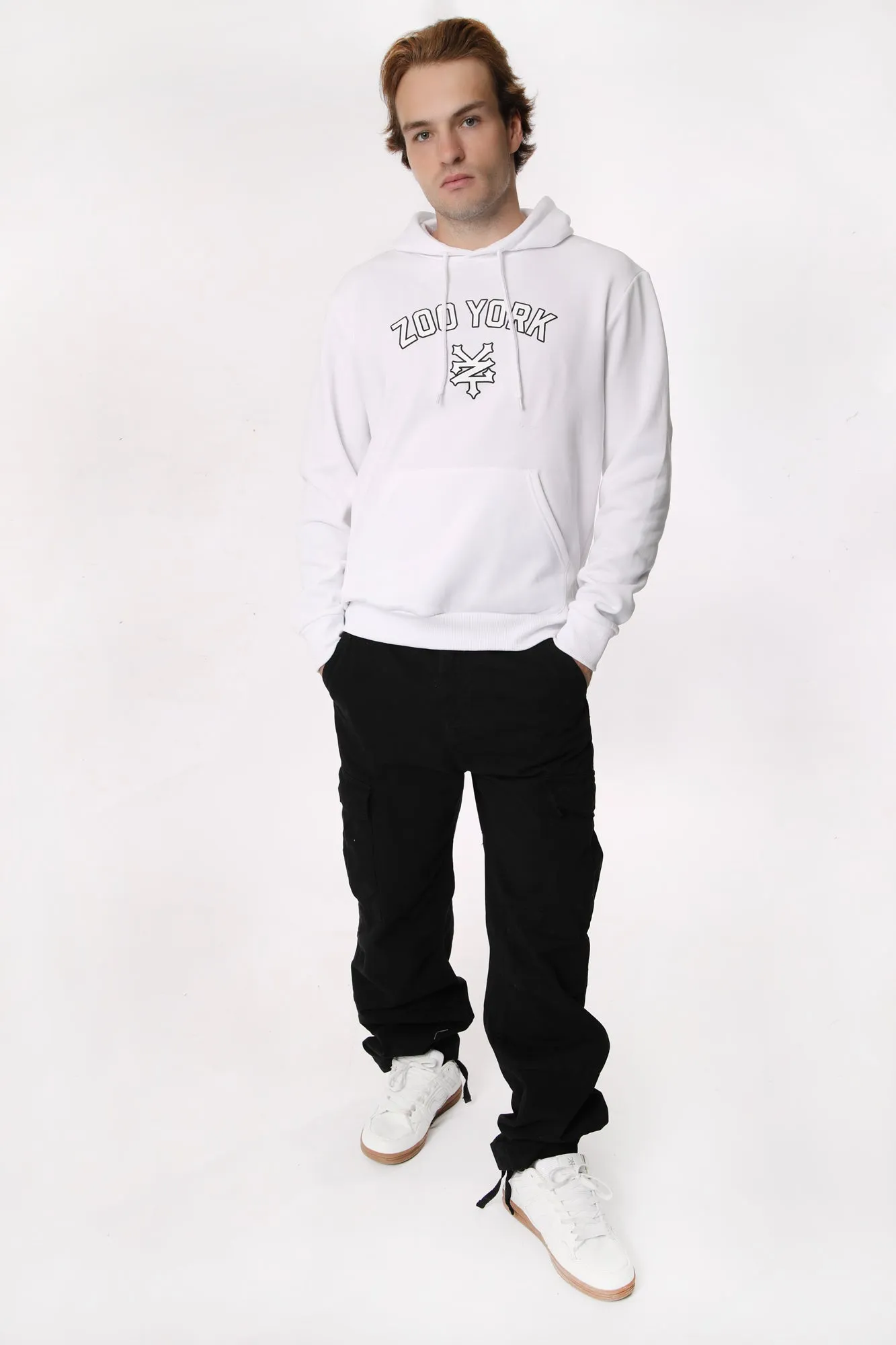 Zoo York Mens HD Logo Hoodie